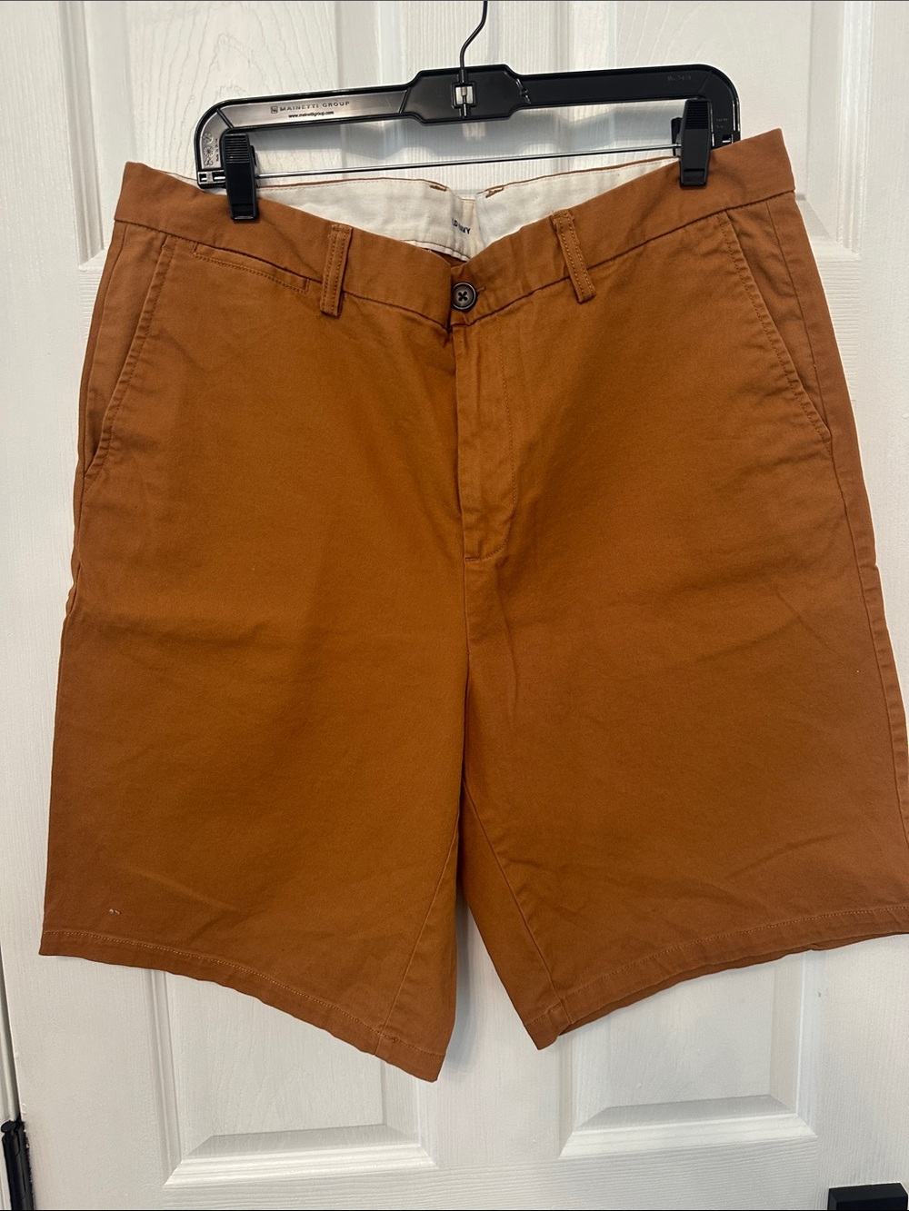 Old Navy Men's Chino Shorts - Rust Brown